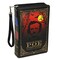 Black Vinyl Edgar Allen Poe Stories & Poetry Book Handbag Novelty Crossbody Bag